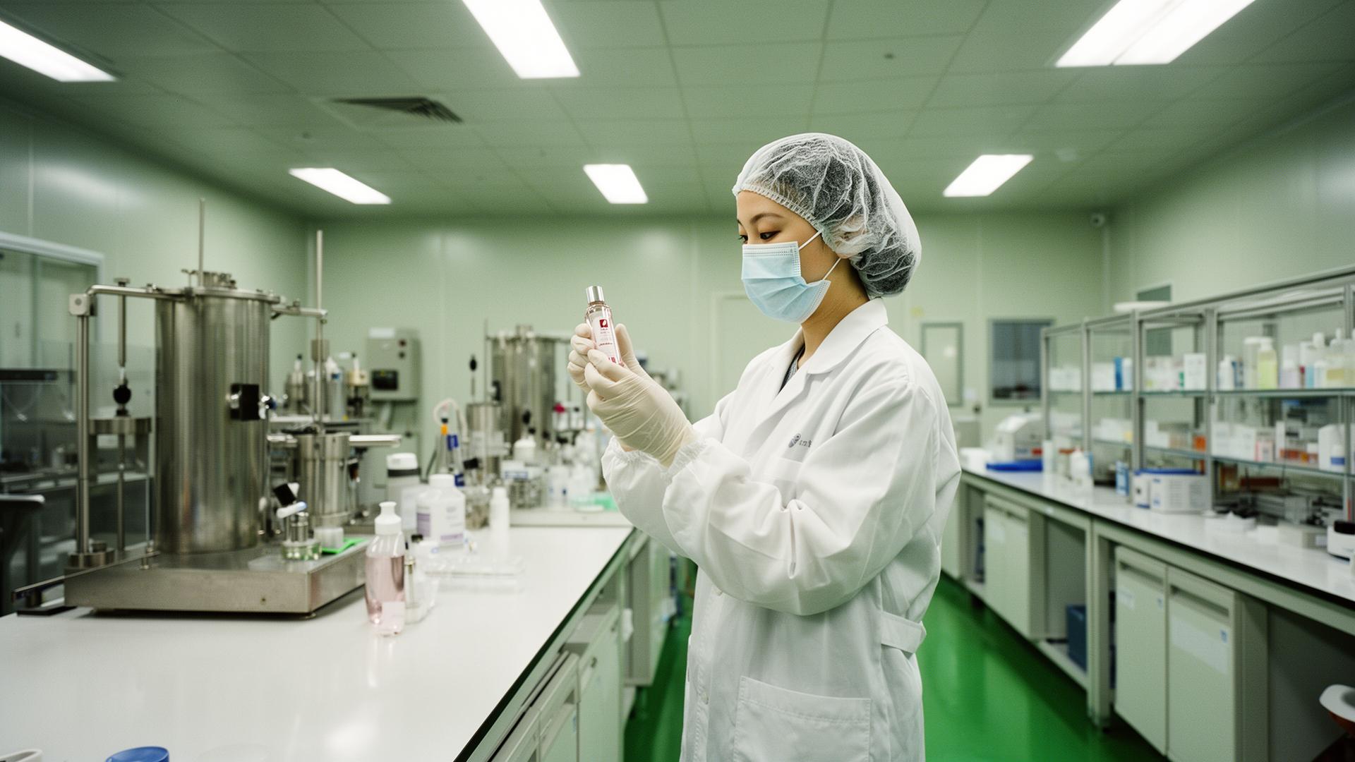 GMPC cleanroom at Quan Ya