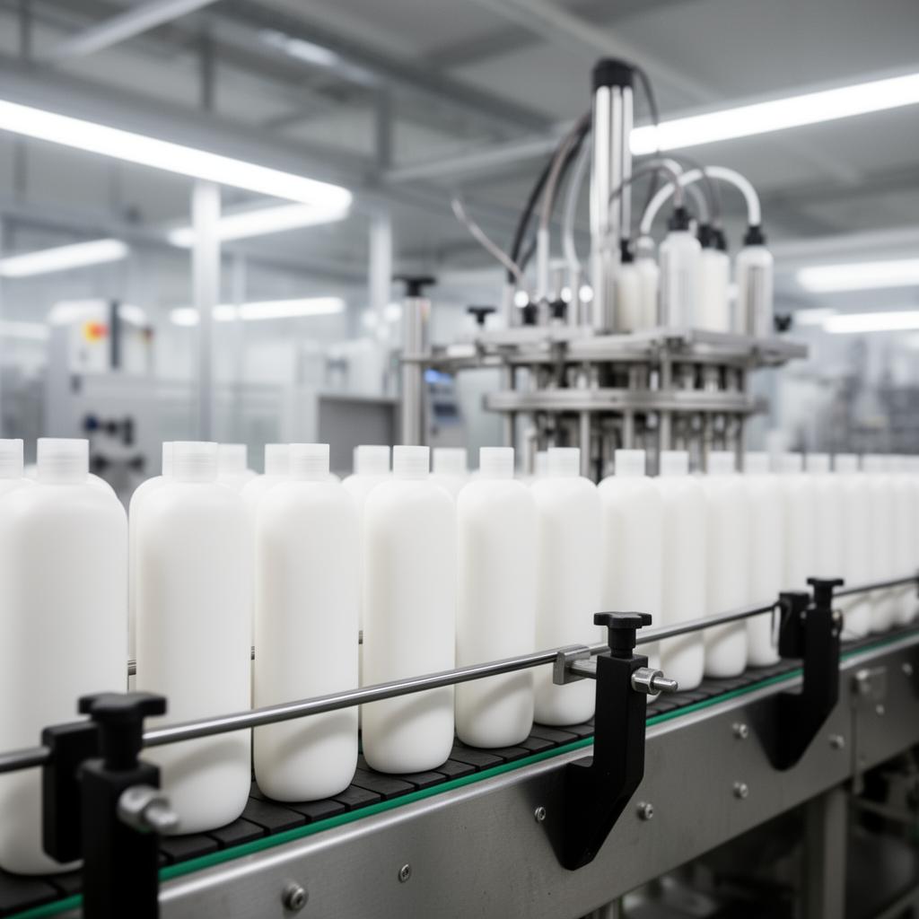 Cosmetics filling production line